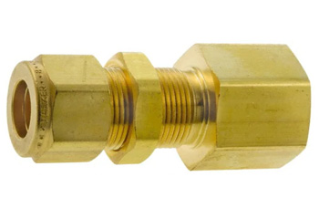 Brass Bulkhead Female Connector