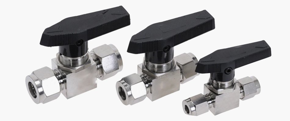 Titanium Gr 2 Instrumentation Ball Valves