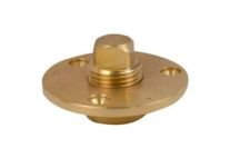 Collared Brass Taper Plug